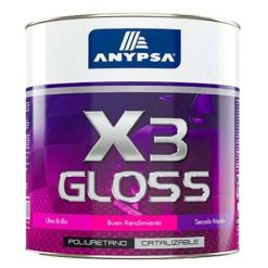 Pintura Poliuretano X3 Gloss 3.785L Color Amarillo – Anypsa