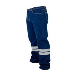 Pantalón Jeans De Trabajo Con Cinta Reflectiva