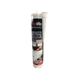 Silicona Sellador Profesional Elástico Multiusos Transparente 280 Ml - SoldiMix