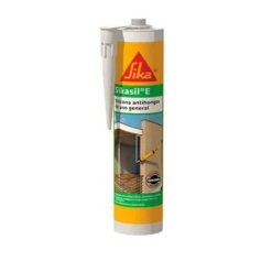 Sellador Elástico Silicona Acética Multipropósito Sikasil®_E  280 Ml - Sika