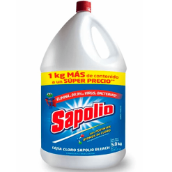 Lejía Cloro 5 Kg - Sapolio