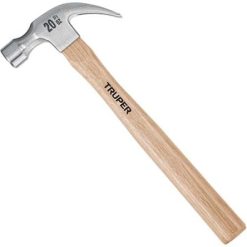 Martillo Uña Curva C/Mango de Madera 20 Oz - Truper