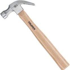 Martillo de Uña Curva C/Mango de Madera 16 Oz - Truper