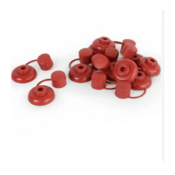 Capuchones Para Clavos de Calamina Rojo Teja