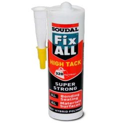 Sellador Neutro Super Fuerte Fix All Blanco 290 ML - Soudal
