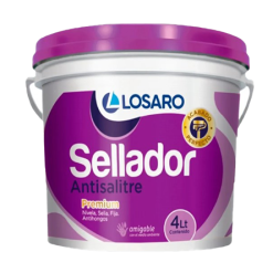 Sellador De Muros Antisalitre 4 Lts - Losaro